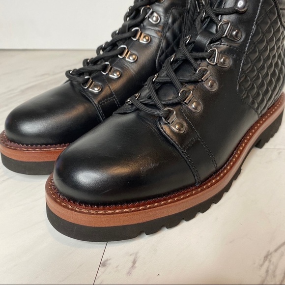 New! Blondo Helen Waterproof Hiker Black Boot 7M - Picture 7 of 12